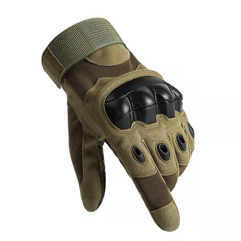 Custom full finger tactical gloves palm grip non-slip detail