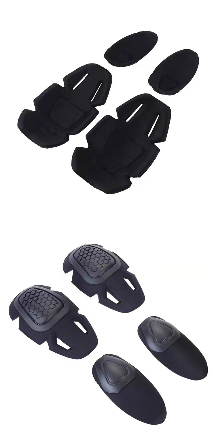 Tactical knee and elbow pads size and usage detail image