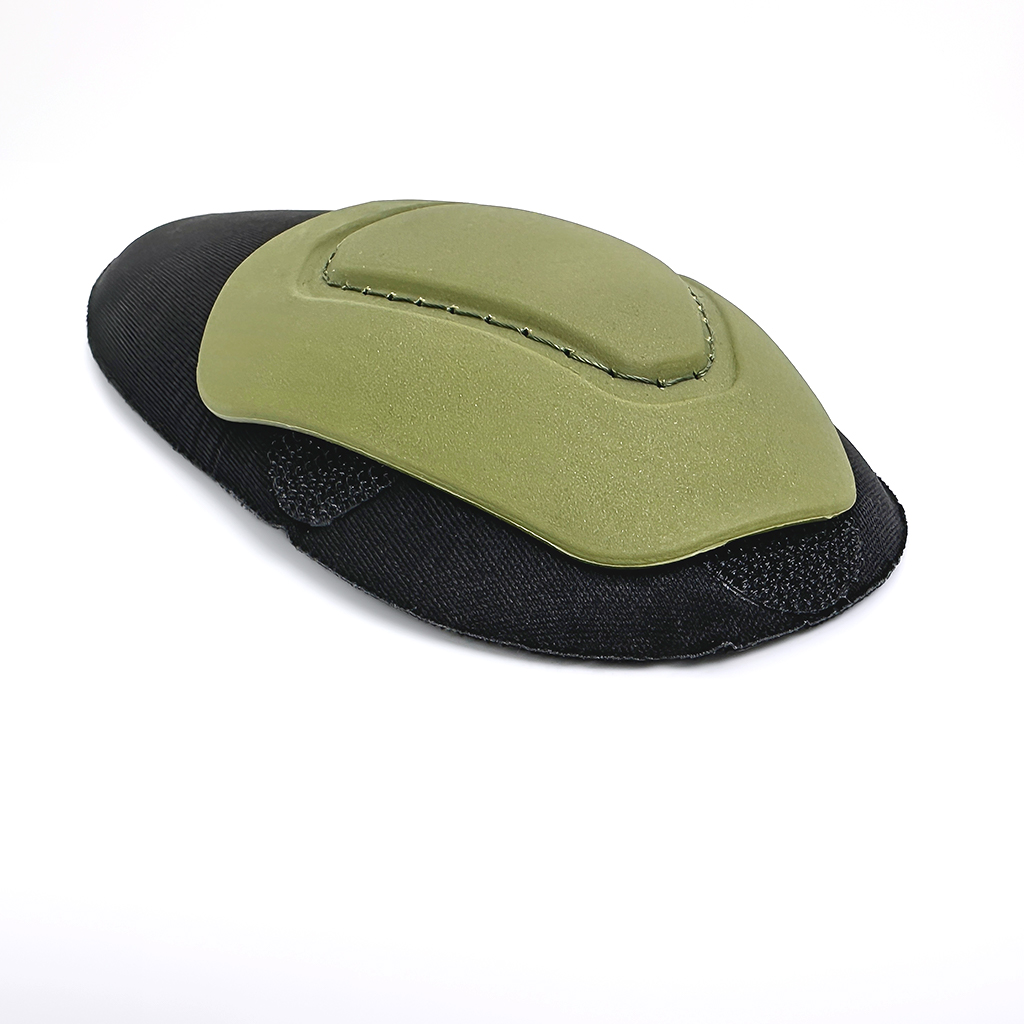 Black knee pads and elbow pads set for law enforcement and security teams