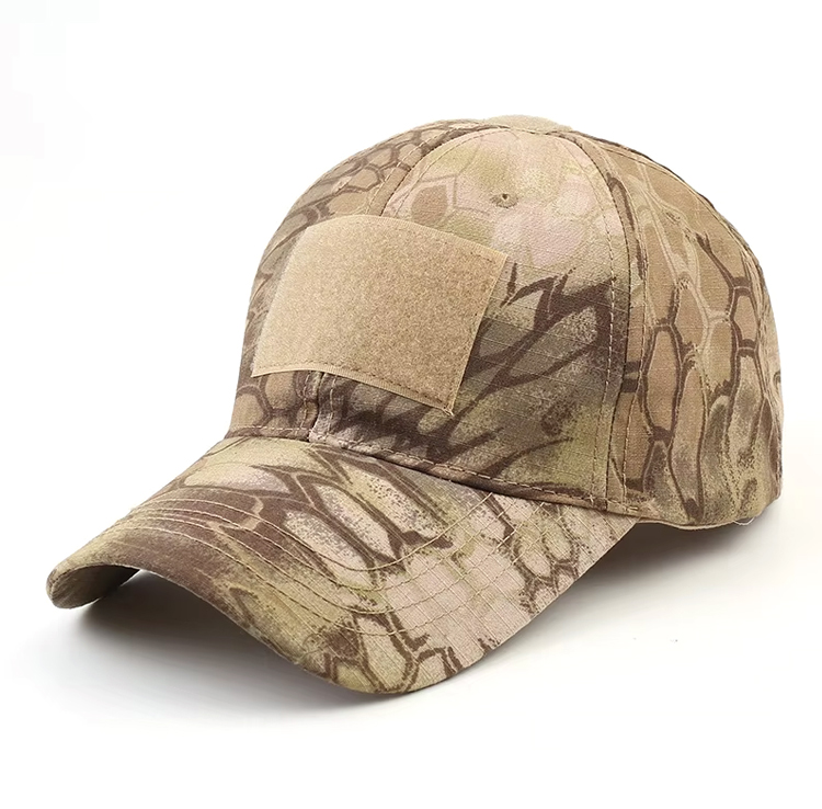 Custom duty cap inner band and comfort detail