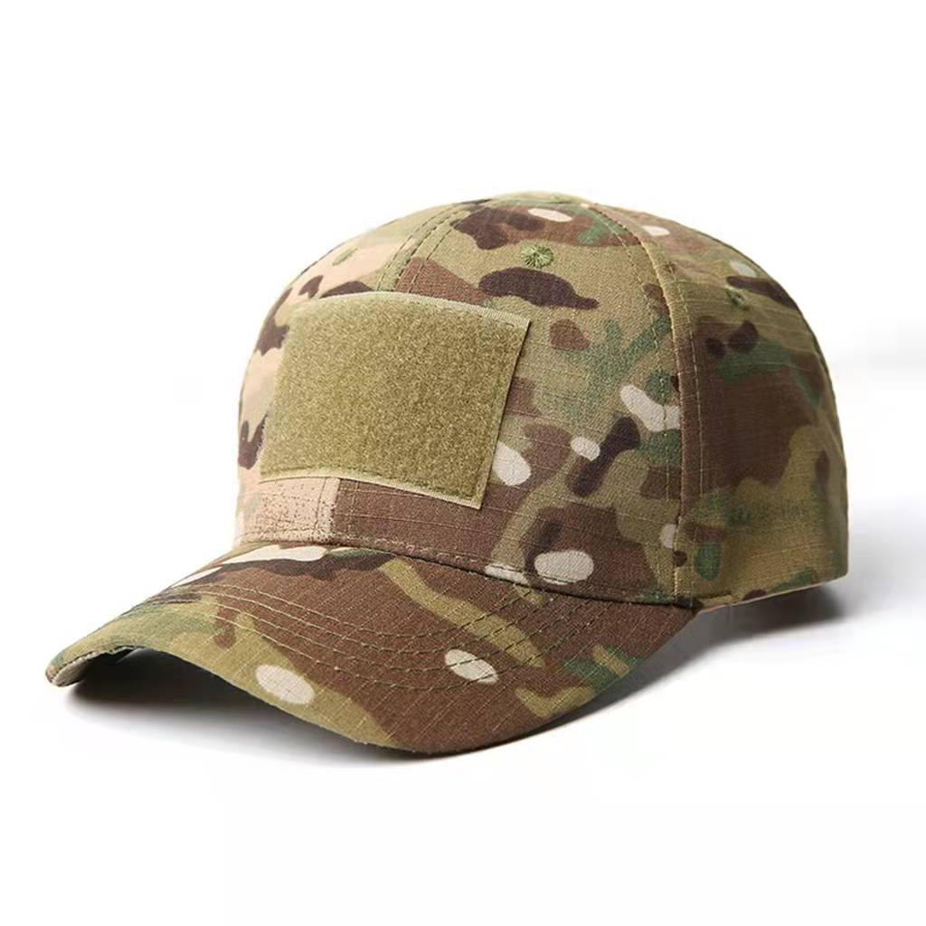 Velcro training cap back closure view