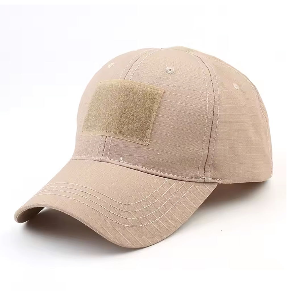 Custom tactical training cap top and brim view
