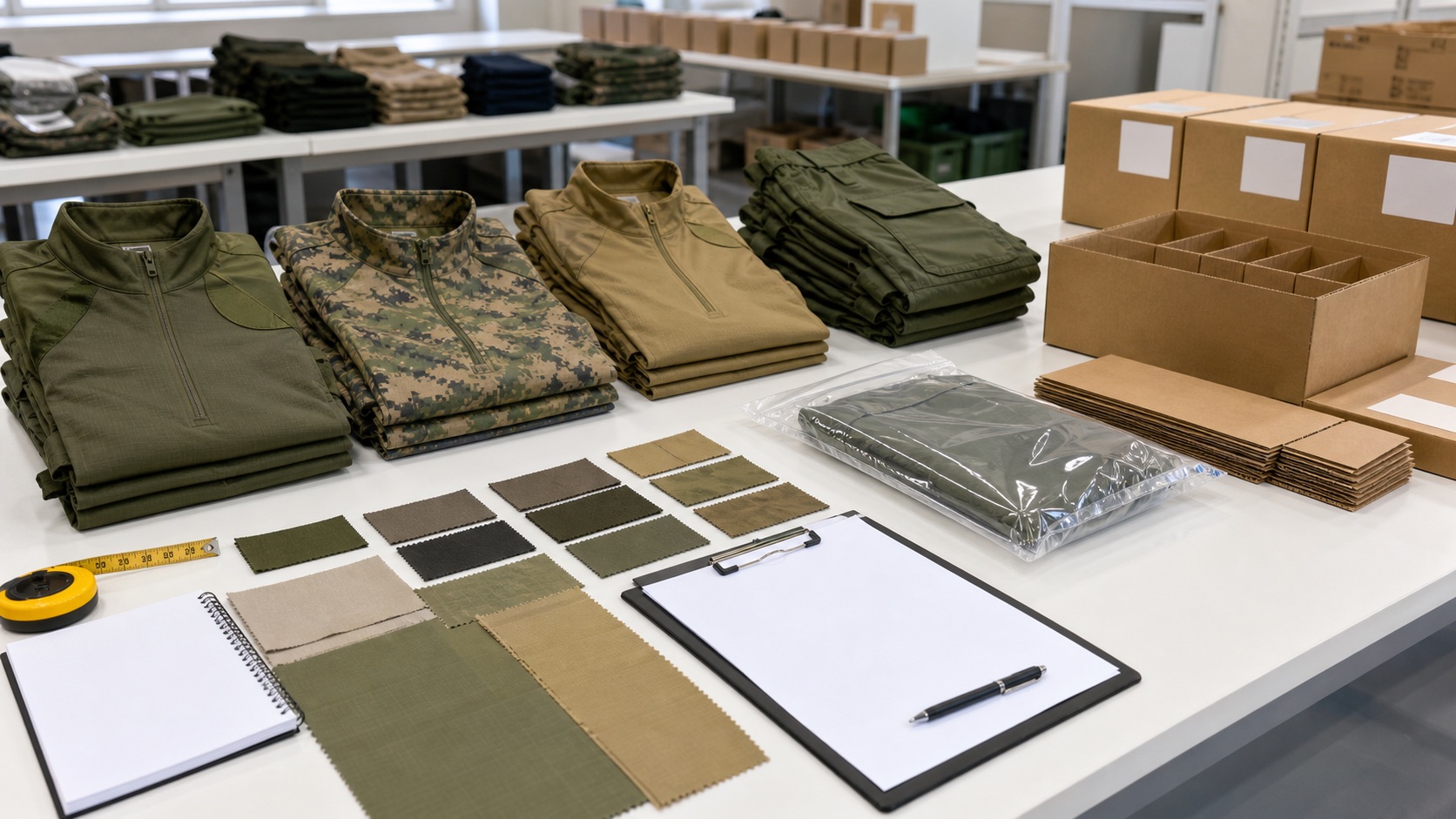 Uniform contract sample inspection and packaging planning for bulk delivery